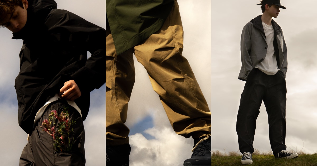 One Tuck Tapered Stretch Twill Pants | Spring/Summer Pants