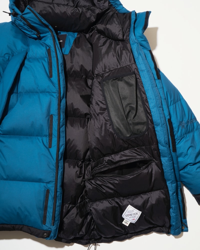 GORE-TEX INFINIUM™️ DOWN PARKA - 冬山での快適性を追求した