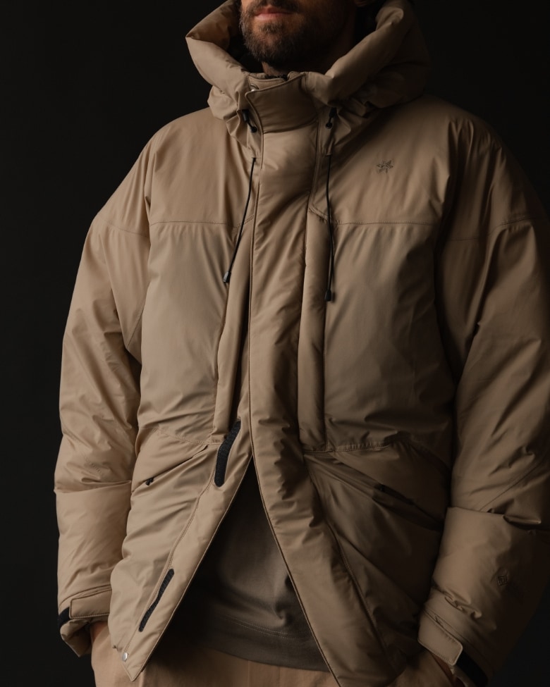 GOLDWIN ゴールドウィンGORE-TEX JACKET GO2301P GOLDWIN COLLABORATION GORE-TEX PRO SHELL JACKET BLACK OLIVE