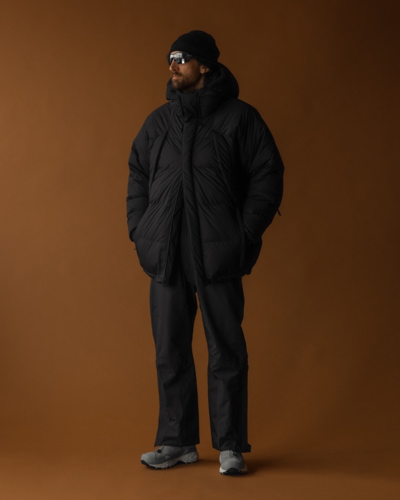 新品未使用 Goldwin Hybrid Down Jacket ブラック XL GOLDWIN gore-tex down jacket black