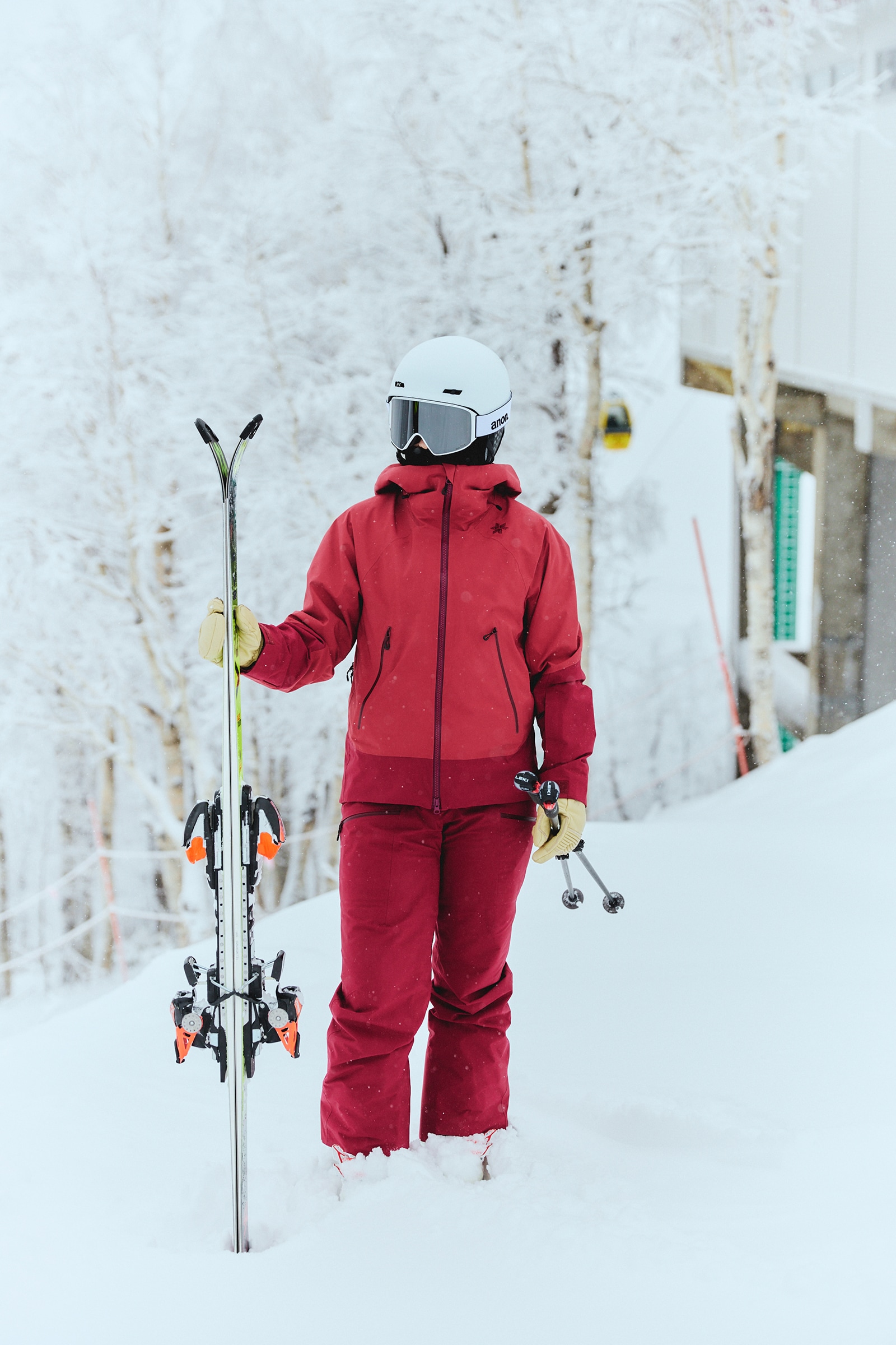 GW06304 W's GORE-TEX 2L Jacketの着用イメージ