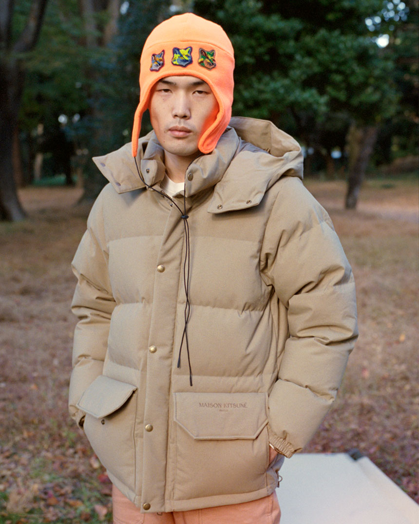 ◼️Maison Kitsune×Goldwin SPUR DOWN PARKA