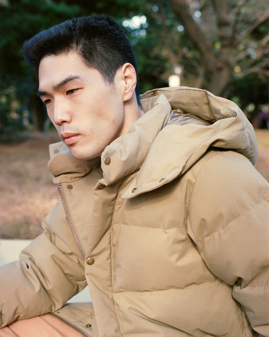 ◼️Maison Kitsune×Goldwin SPUR DOWN PARKA-
