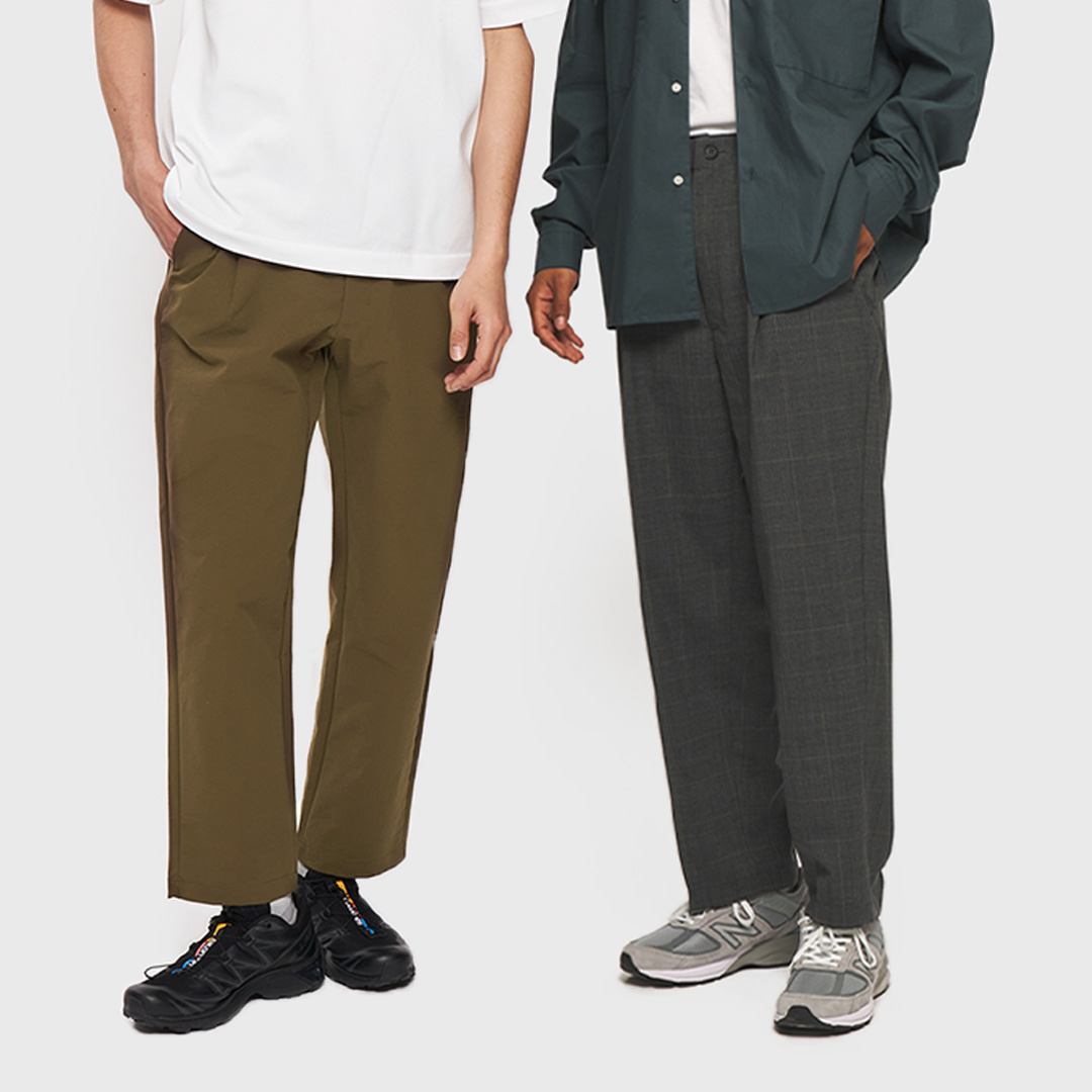 Goldwin’s Pants Guide for Spring Summer